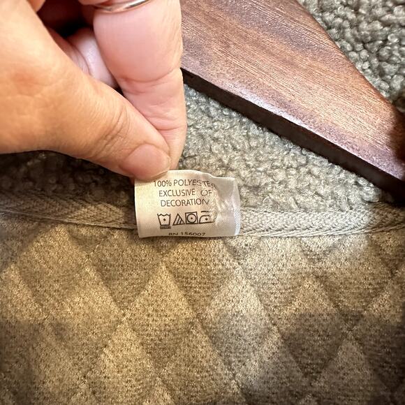 VERA BRADLEY 1/4 Zip Fleece Quilted Pullover Size M Classic Preppy Casual Chic - Picture 12 of 12